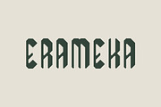 Erameka -Logo Typeface, a Sans Serif Font by 3ab2ou (Thumbnail 1 of 3)