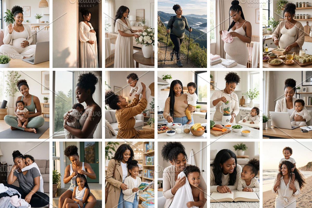 190 Melanin Motherhood Photos, a Person Photo by Selenique Studio (Photo 8 of 15)