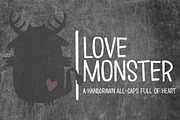 Love Monster, a Sans Serif Font by Brittney Murphy Design (Thumbnail 1 of 4)
