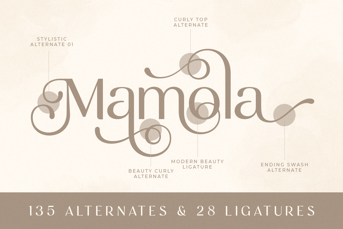 Famous - Modern Feminine Beauty Font, a Sans Serif Font by Sensatype (Photo 6 of 33)