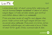 Lu Px natural handwriting font, a Script Font by Letradora (Thumbnail 3 of 4)