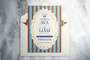 Vintage Wedding Invitation Suite, a Flyer Template by The Good Store (Thumbnail 2 of 4)