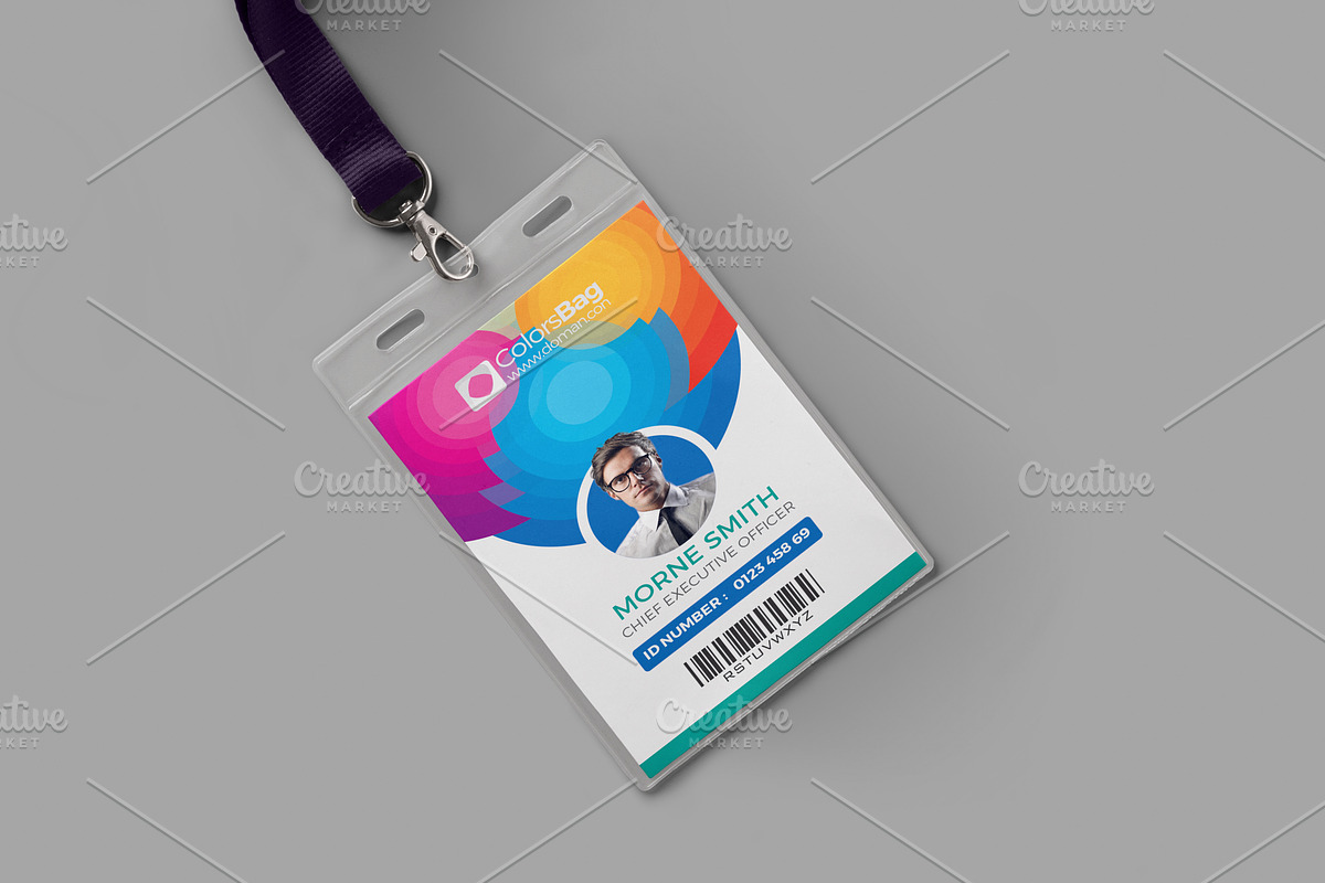 ID Card Template, a Card Template by Cristal Pioneer (Photo 1 of 5)