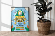 Retro Picnic Time Flyer Template, a Flyer Template by Tiptop Graphic (Thumbnail 2 of 5)