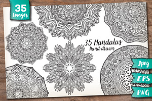 35 Decorative Mandalas