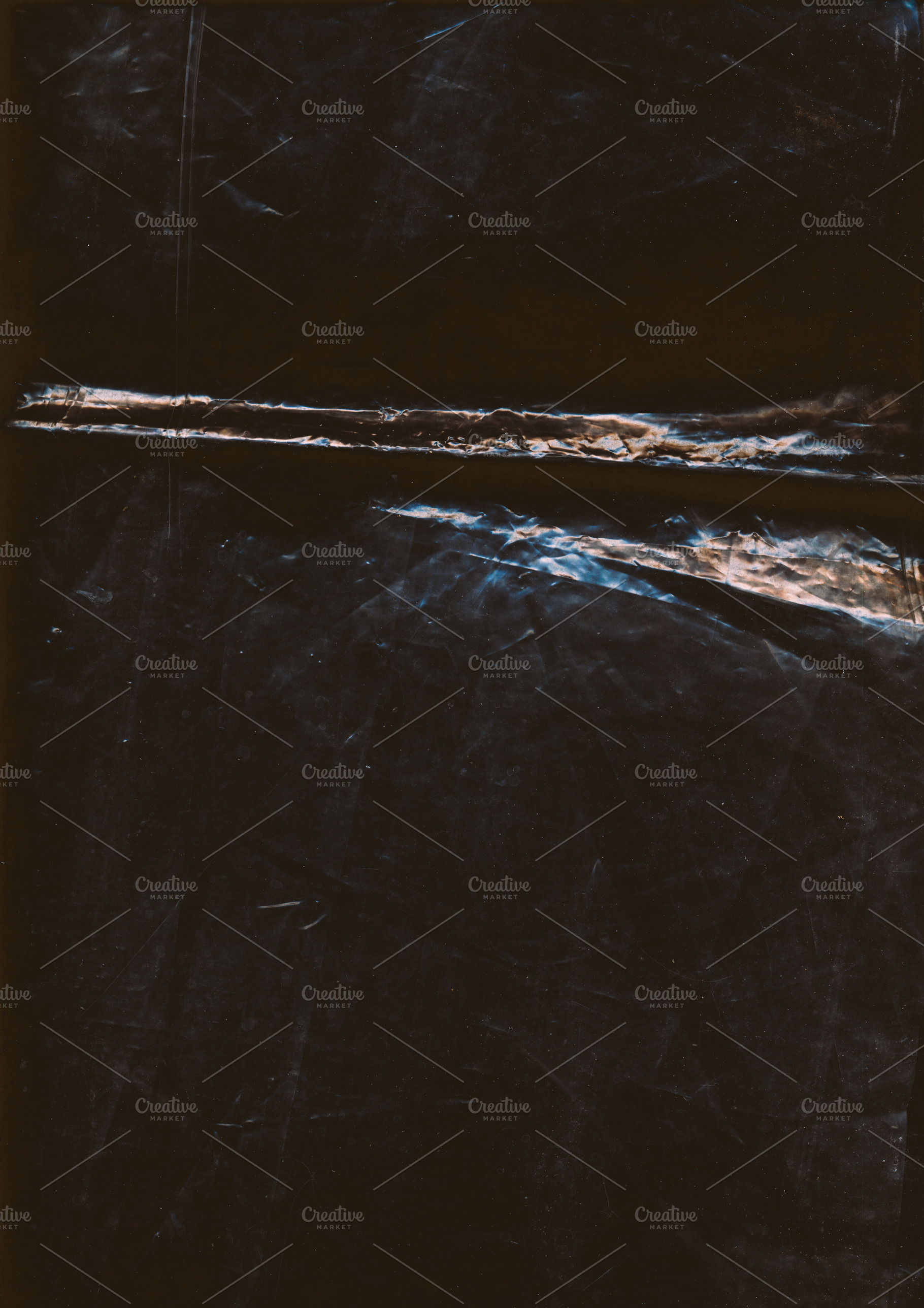 Crushed foil weathered steel effect rust wrinkled, a Background Photo by Photo Drive Studio
