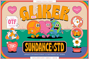 50% Off Gliker Font Family, a Font by Sundance Tipografia