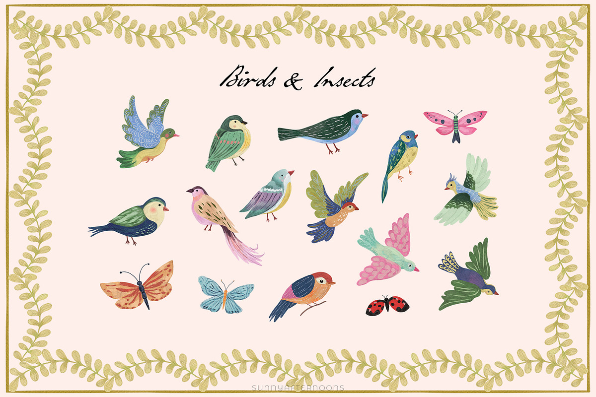 Modern FOLK Art Whimsy & Quirky, an Illustration by SunnyAfternoons (Photo 5 of 16)