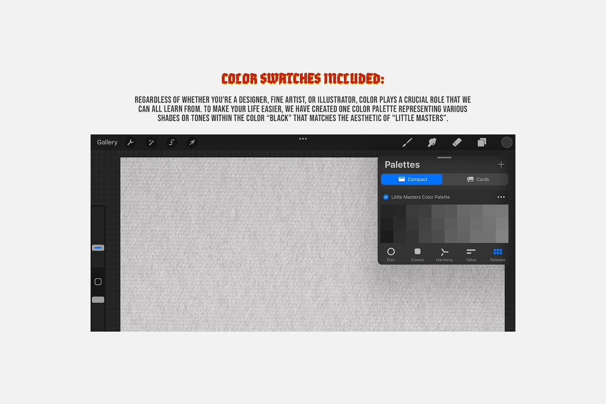 The Little Masters Procreate Kit, a Brush Add-On by Digi Life (Photo 6 of 10)
