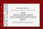 TA Bankslab Art Nouveau, a Slab Serif Font by TAFT Foundry (Thumbnail 3 of 10)