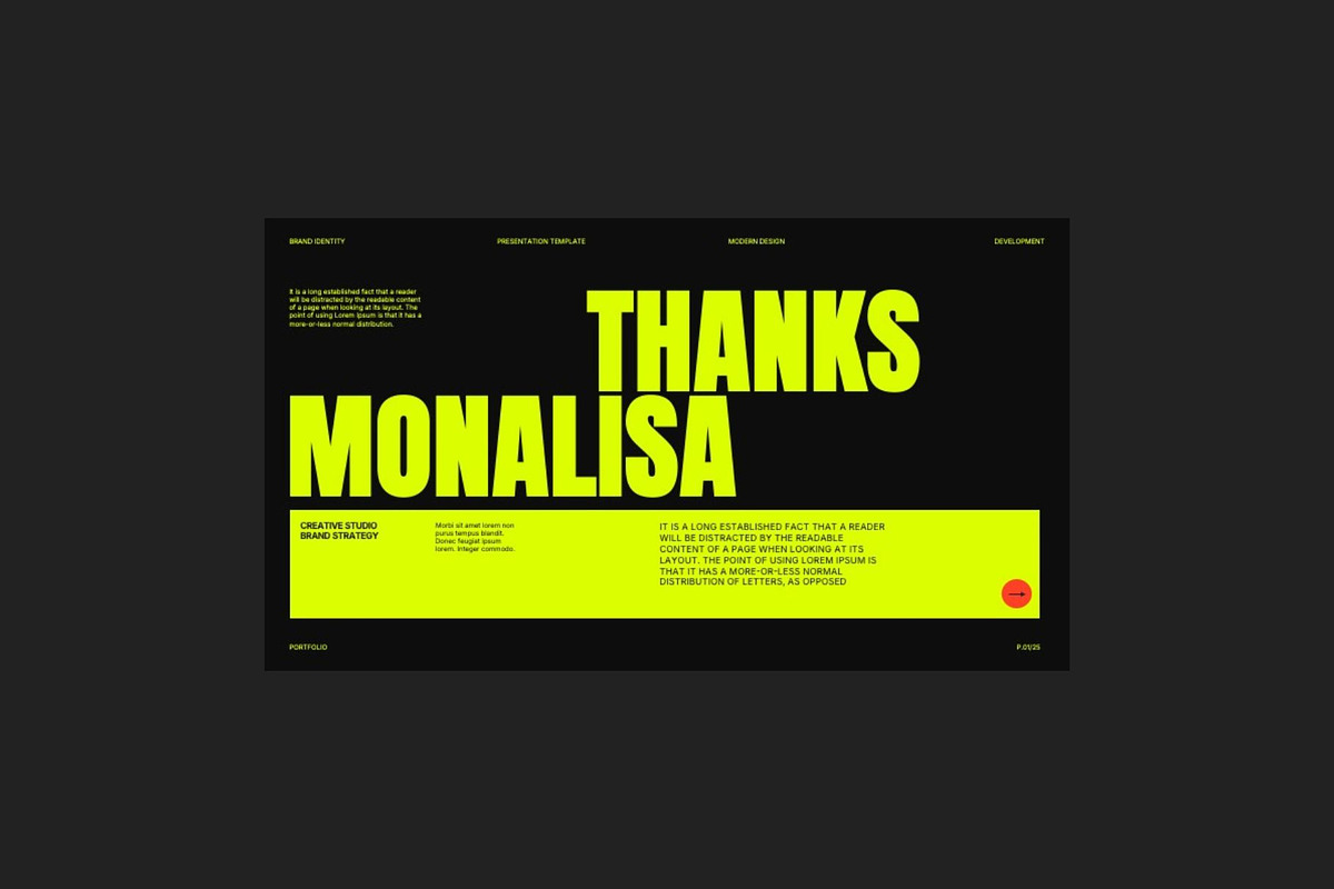 Monalisa - Brand Strategy GSL, a Presentation Template by Creatorism (Photo 7 of 10)