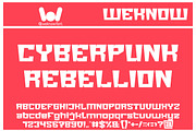 Big Giant, a Font by weknow (Thumbnail 5 of 8)