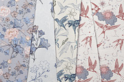 Floral Patterns & Vector Elements, a Decorative Illustration by FleurArt (Thumbnail 2 of 6)