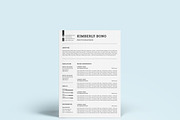 Resume With Cover Letter, a Resume Template by Blackcloud_Creations (Thumbnail 3 of 7)