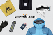 The Mountain Logos Mega Bundle, a Branding & Logo Template by LovePowerDesigns (Thumbnail 6 of 20)