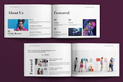 Art Gallery Exhibition Catalog, a Brochure Template by E-Type (Thumbnail 3 of 8)