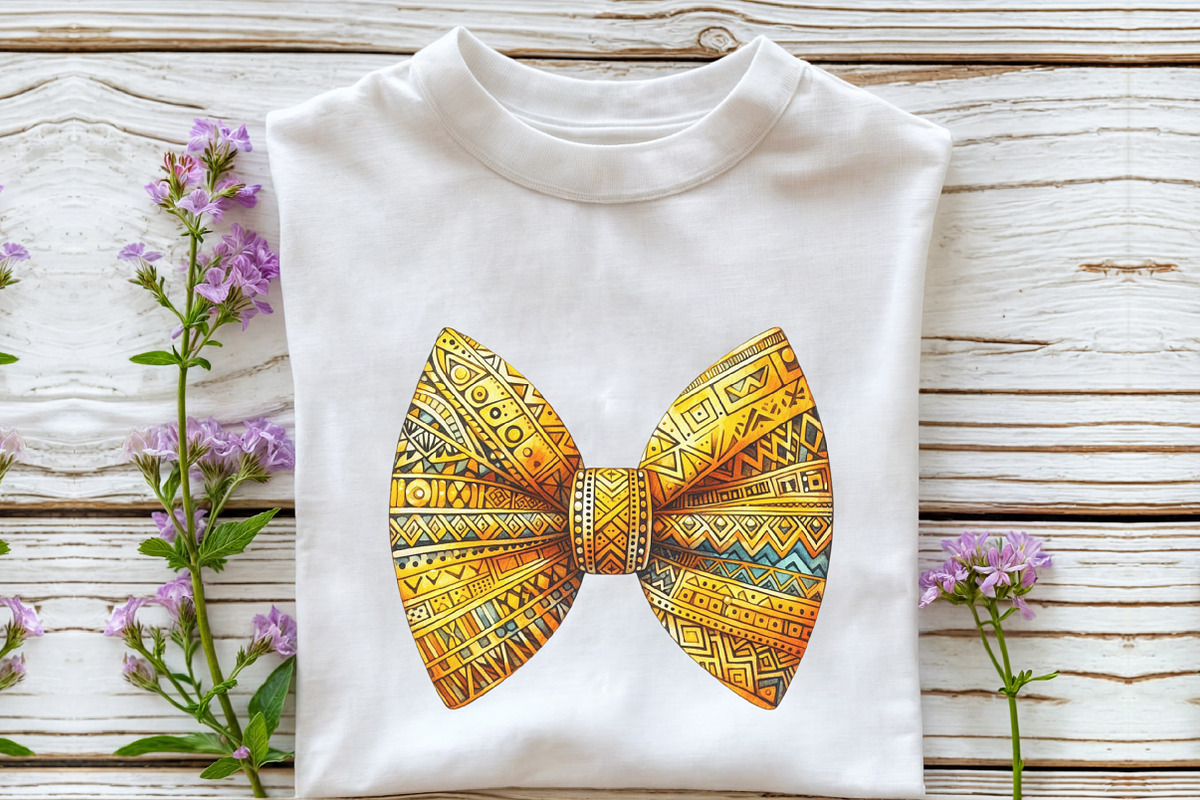 Watercolr Tie Bow Design Bundle, a Seasonal Illustration by Rose Art (Photo 4 of 7)