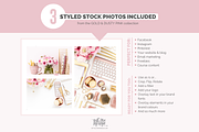 30 Instagram Post Templates, a Social Media Template by With Love Monique (Thumbnail 5 of 9)