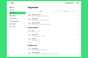 Banking Financial Dashboard Web app, an UI Kit Template by nagaredesignstudio (Thumbnail 5 of 5)