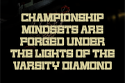 Baseball Varsity - Condensed Slab, a Slab Serif Font by Pian45 Studio (Thumbnail 2 of 8)