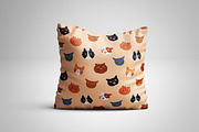 Funny cats set + seamless pattern, an Animal Illustration by Good Studio (Thumbnail 8 of 9)