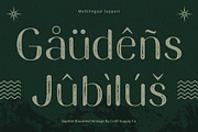 Saphile Rounded Vintage, a Sans Serif Font by Craft Supply Co. (Thumbnail 7 of 8)