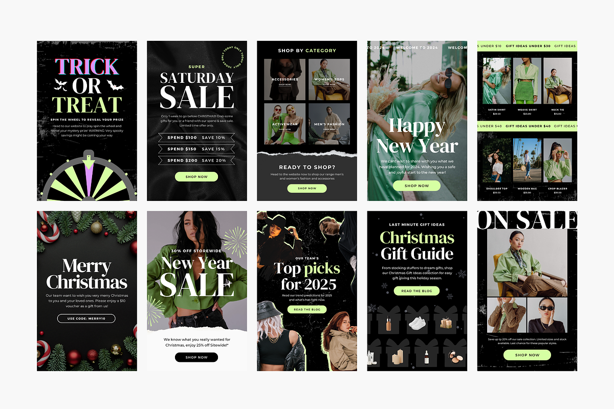 25 End Of Year Email Templates, an Email Template by The Ecommerce Creative (Photo 7 of 9)