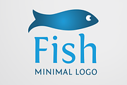 cute aquatic Fish Logo - eco&minimal, a Branding & Logo Template by Elibee (Thumbnail 3 of 3)
