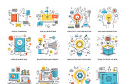 Flat Line Concepts, an Education Illustration by Maxim_Basinski (Thumbnail 2 of 2)