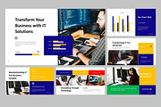 IT Solution Google Slides PowerPoint, a Presentation Template by Fit-tee (Thumbnail 2 of 4)