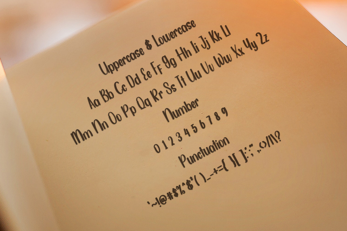 Enjoy Business, a Handwritten Font by InermediaSTUDIO (Photo 2 of 7)