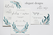 DECO V1 Watercolor Wreaths + Leaves, an Illustration by Wooly Pronto (Thumbnail 4 of 7)