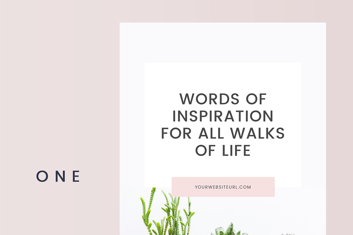 Light Pinterest Templates, a Social Media Template by Kimi Kinsey (Photo 3 of 8)