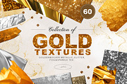 60 Gold&Silver Foil Glitter Textures, a Texture Graphic by NassyArt (Thumbnail 1 of 12)