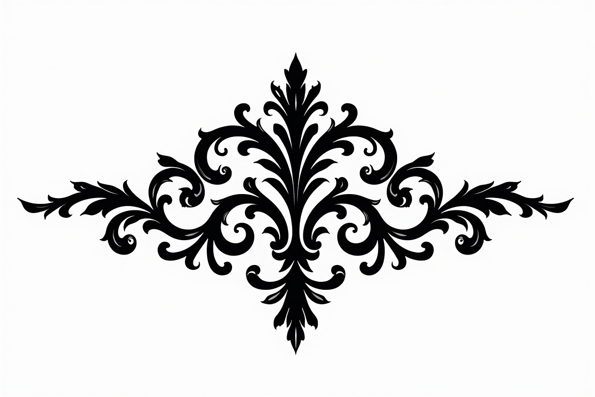 Victorian Scrollwork Ornament with, an Illustration by Amazin_art (Photo 26 of 26)