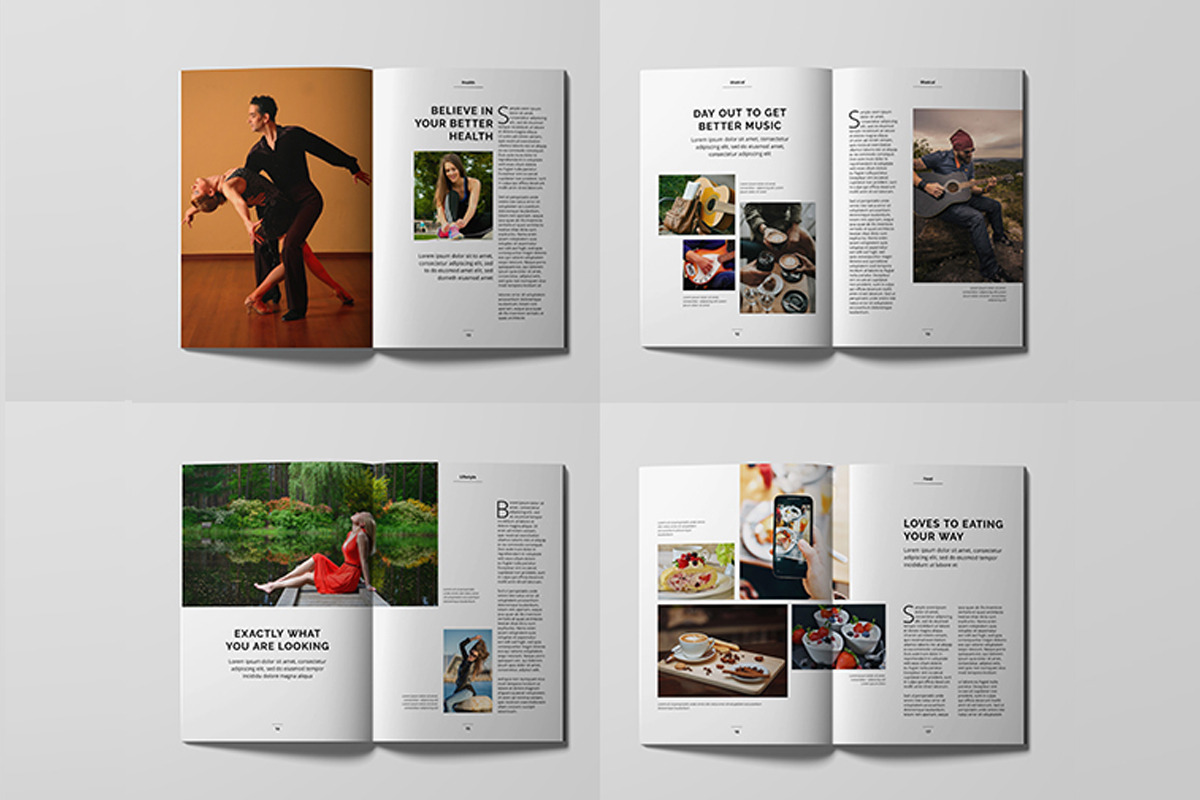 Lifestyle Magazine Template, a Magazine Template by xtratimebd (Photo 2 of 5)