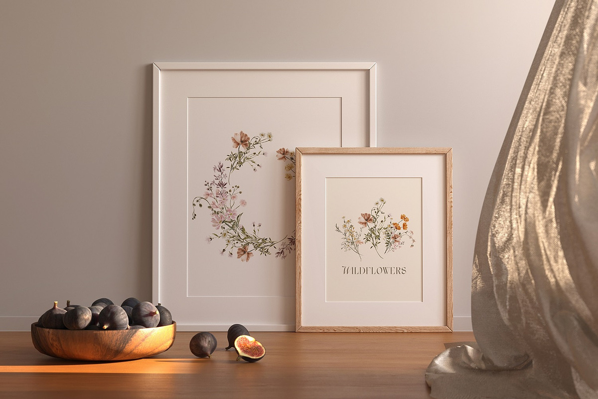 Wildflowers Watercolor flowers, an Illustration by BlumenSoul (Photo 9 of 10)