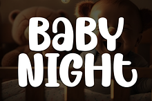 Baby Night | Script Font