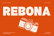 Rebona - Bold Display Font