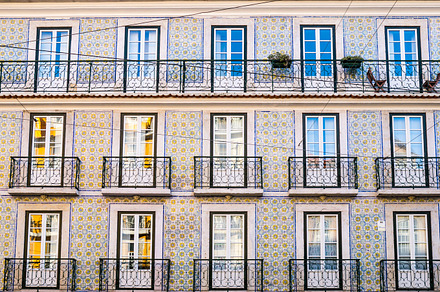 Lisbon containing lisbon, portugal, and alfama, an Architecture Photo by Pabkov