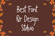 Thanks Gratitude - Thanksgiving Font, a Handwritten Font by QR Design Studio (Thumbnail 5 of 7)