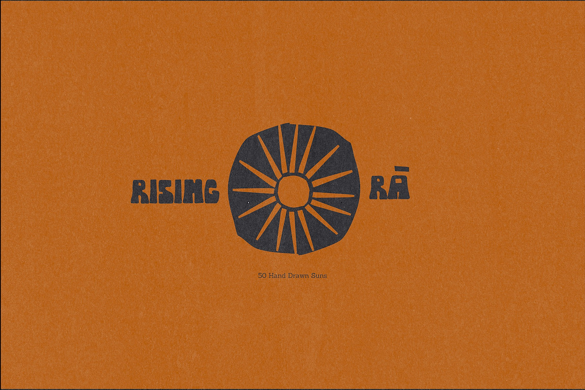 Rising Rā - 50 Hand Drawn Suns, a Decorative Illustration by Madeline ODonoghue Design (Photo 6 of 12)