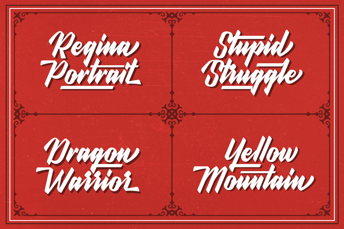 Wonder Stark Font preview 5