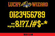 Lucky Wizard typeface, a Font by MightySHORT (Thumbnail 3 of 5)