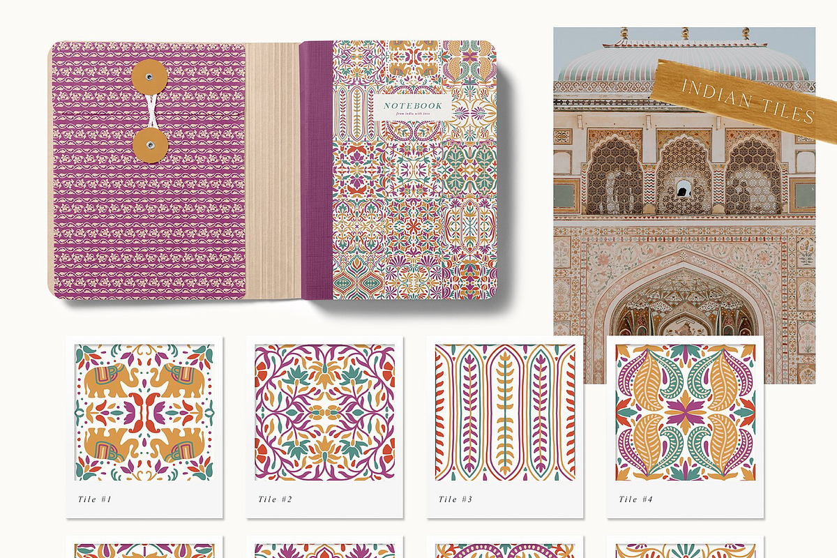 Indian Brand Collection, a Pattern Graphic by Julia Dreams (Photo 2 of 11)