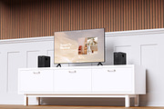 Smart Tv Mockup, a Device Mockup by Riel Concept (Thumbnail 2 of 4)