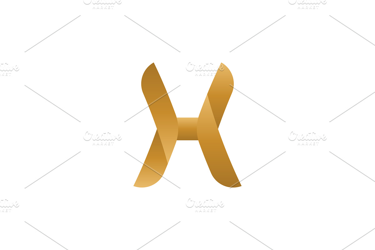 Letter H Luxury Logo, a Branding & Logo Template by ganuDESIGN (Photo 2 of 3)