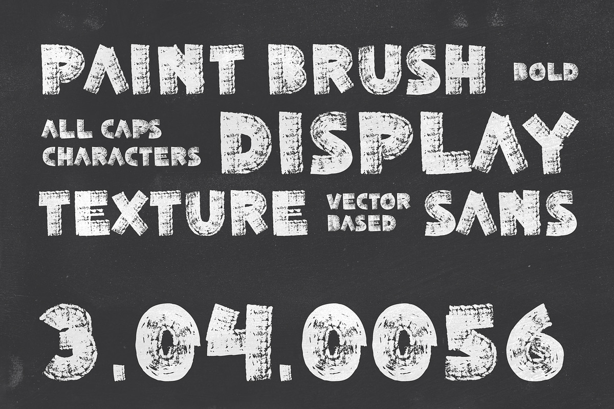 Rolebrush - Rolled Grunge Brush Font, a Handwritten Font by Drizy (Photo 2 of 10)