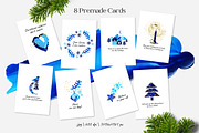 Abstract acrylic. Winter collection, an Object Graphic by Julie&Taily (Thumbnail 23 of 30)