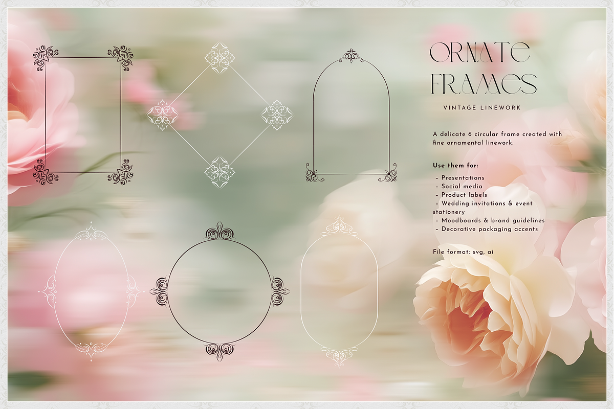 Floral Branding Kit & Logo Templates, a Branding & Logo Template by Under My Cozy Roof (Photo 6 of 18)